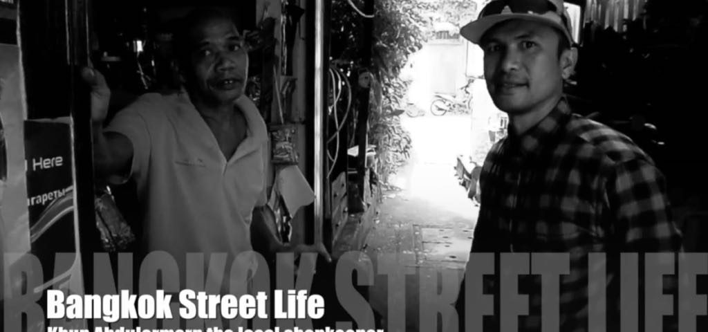 Local shop keeper in Bangkok