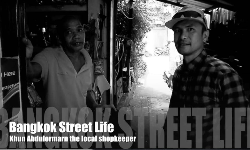 Local shop keeper in Bangkok