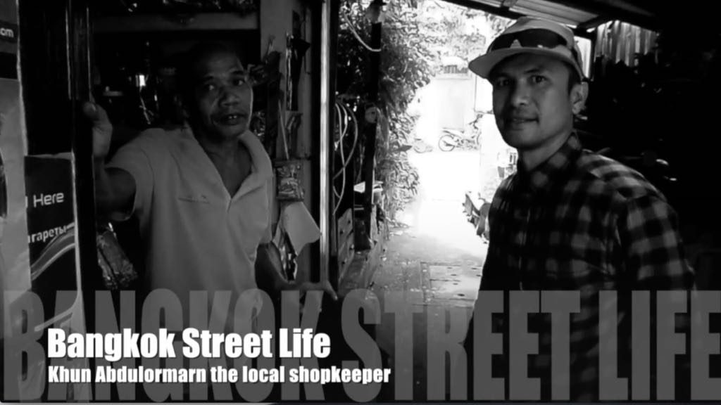 Local shop keeper in Bangkok