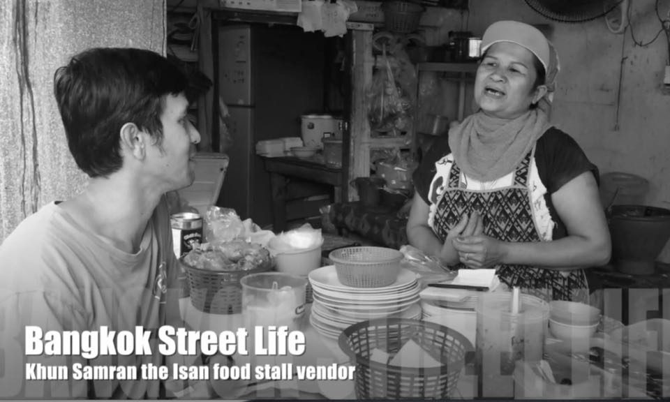 Isan street food vendor in Bangkok