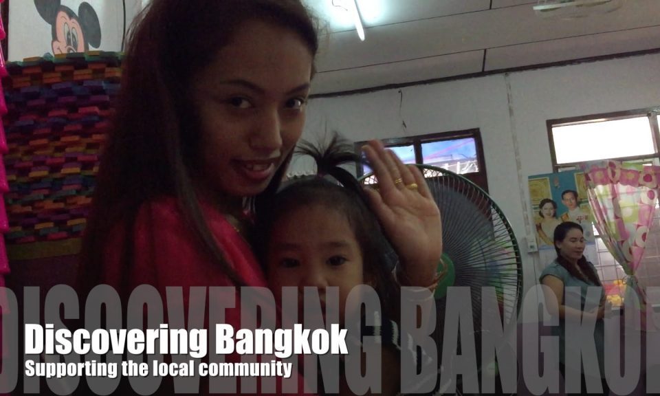 Kindergarden school in Bangkok community