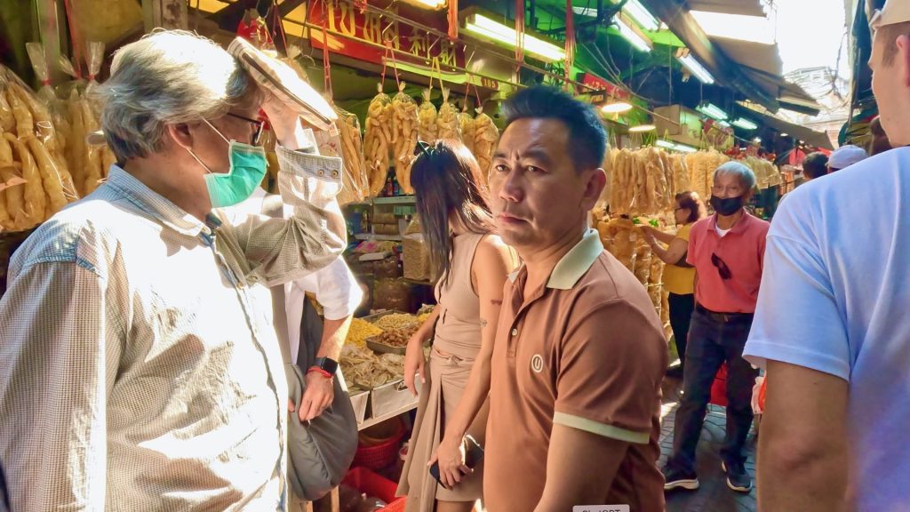 Chinatown Bangkok side street afternoon walk